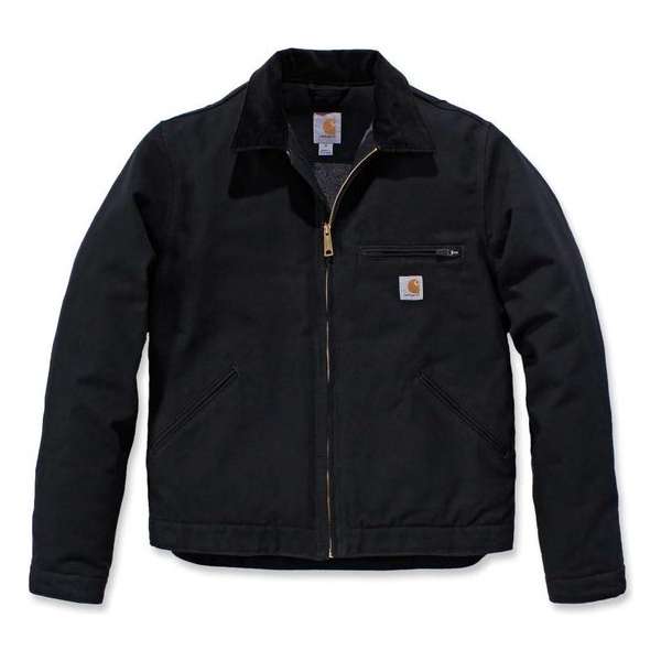 Duck Detroit Jacket Black New - Carhartt Duck Detroit Jacket Black New - Carhartt