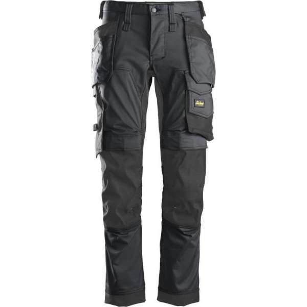 Snickers AllroundWork Stretch Werkbroek Holsterzakken 6241 - Mannen - Staalgrijs/Zwart - 54 Snickers AllroundWork Stretch Werkbroek Holsterzakken 6241 - Mannen - Staalgrijs/Zwart - 54