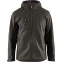 Blåkläder 4753 Softshell Jack met capuchon – Groen/Zwart - L