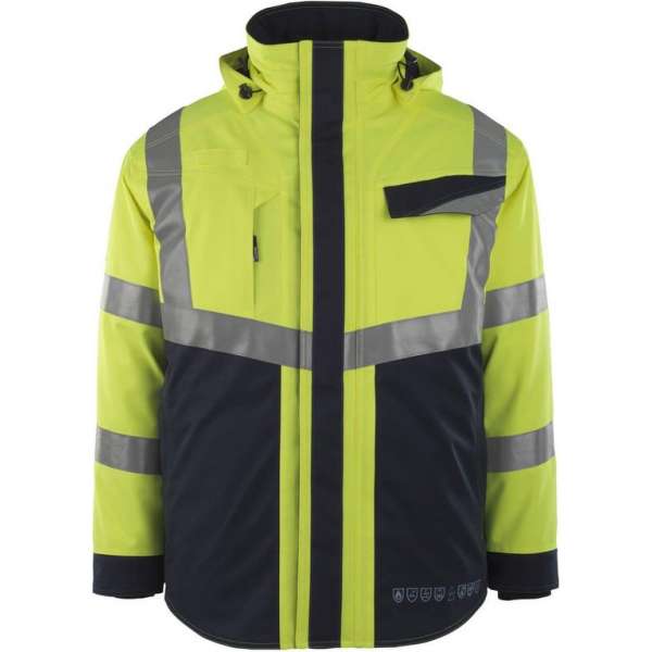 Mascot jack Emmen fluorgeel/marine Mascot jack Emmen fluorgeel/marine