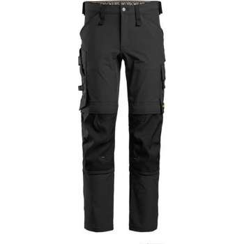 WERKBROEK SNICKERS 6371 ZWART MT 54