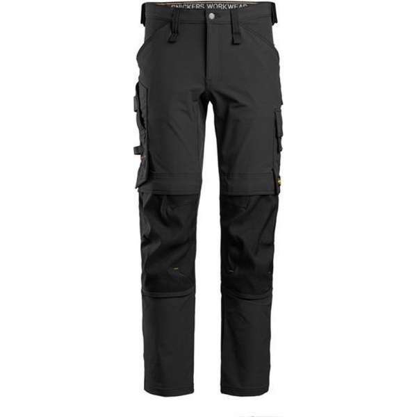WERKBROEK SNICKERS 6371 ZWART MT 54 WERKBROEK SNICKERS 6371 ZWART MT 54