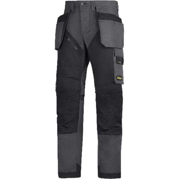 Snickers Ruffwork werkbroek 6203-5804 Steelgrey/Black mt.46 Snickers Ruffwork werkbroek 6203-5804 Steelgrey/Black mt.46