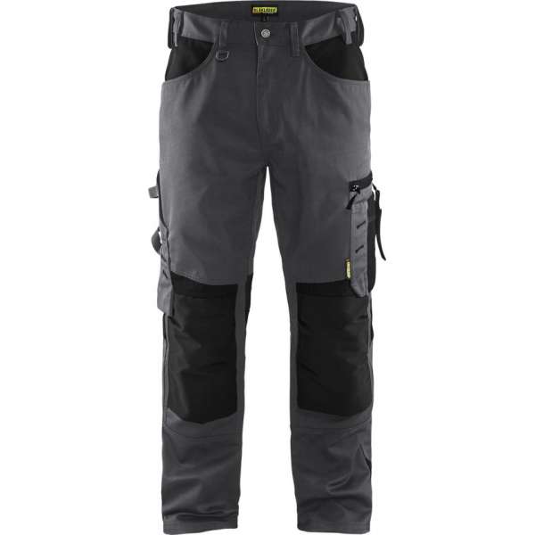 Blåkläder Werkbroek zonder spijkerzakken 1556 Medium Grijs/Zwart Maat - C54