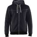 Blåkläder 4933-2514 Hoodie met warme voering Zwart maat XL