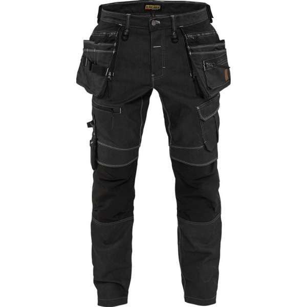 Blaklader 1990 Werkbroek Denim Stretch Zwart Blaklader 1990 Werkbroek Denim Stretch Zwart