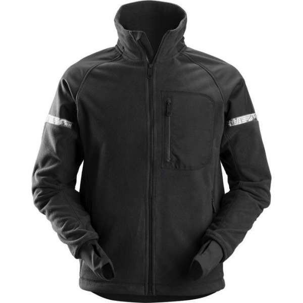Snickers Workwear AllroundWork Windproof Fleecejas 8005 zwart M Snickers Workwear AllroundWork Windproof Fleecejas 8005 zwart M