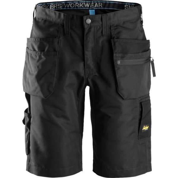Snickers Workwear LiteWork 375 Short+ Zwart 48 6101 (jeansmaat 33/32) Snickers Workwear LiteWork 375 Short+ Zwart 48 6101 (jeansmaat 33/32)
