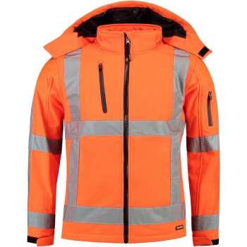 Tricorp Soft shell jack RWS - Workwear - 403003 - Fluor Oranje - maat S