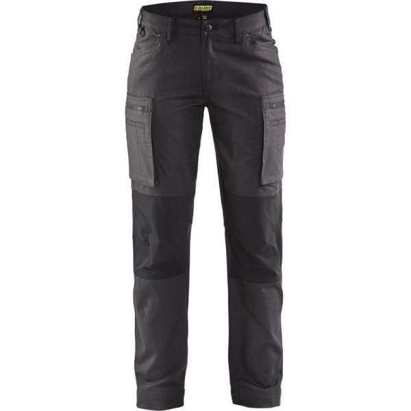 Blaklader Service Werkbroek Dames stretch 7159-1146 - Vrouwen - Donkergrijs/Zwart - 38 Blaklader Service Werkbroek Dames stretch 7159-1146 - Vrouwen - Donkergrijs/Zwart - 38