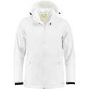 L&S Jas Capuchon Softshell Heren - Mannen - Wit - XL