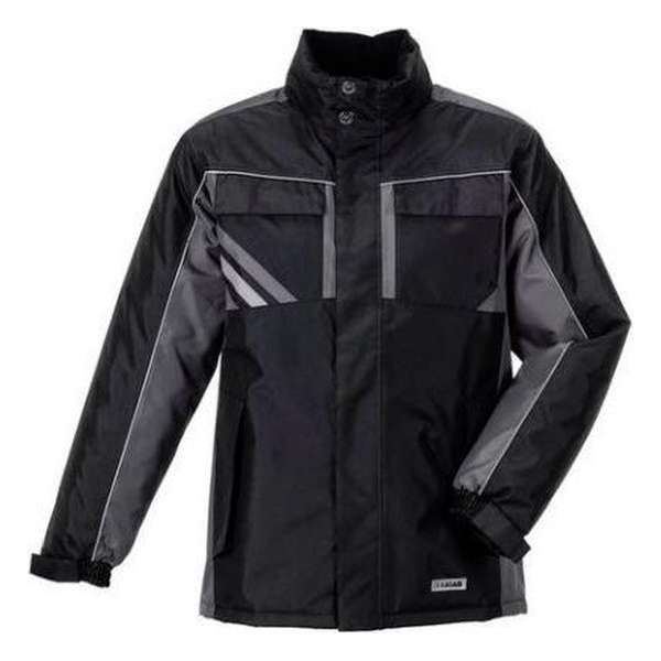 Planam winterjas parka Highline (2720) - Zwart | Grijs - XXXXL Planam winterjas parka Highline (2720) - Zwart | Grijs - XXXXL