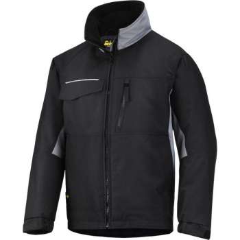 Snickers Workwear winterjack - Craftsmens -  Zwart/grijs - mt.L