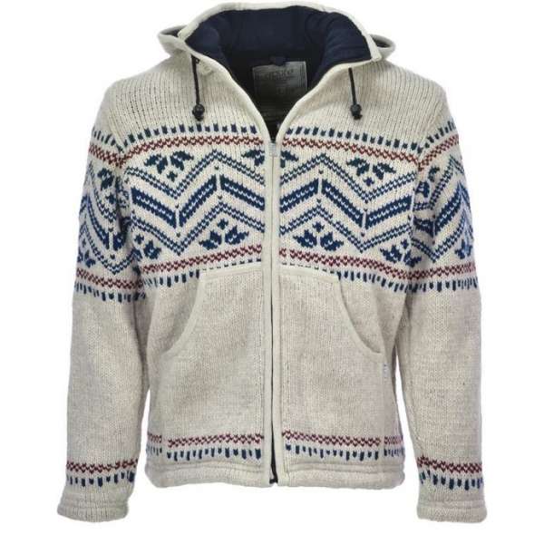 Pure Wool herenvest WJK-1314 Gebroken wit - gebroken - S Pure Wool herenvest WJK-1314 Gebroken wit - gebroken - S