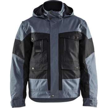 Blåkläder aka Blaklader 4886 Winterjas Zwart/Grijs L