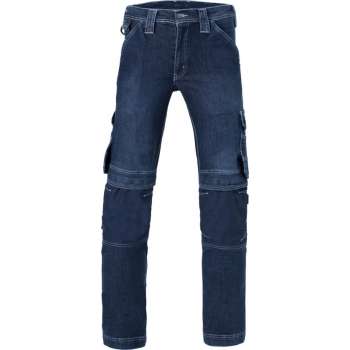 HAVEP herenjeans - Attitude 7442 - met kniezakken - blauw - maat 34-32