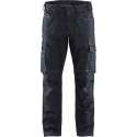 Blaklader Service werkbroek denim stretch - Marineblauw - C56