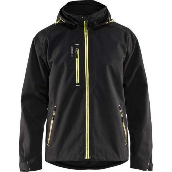 Blaklader Shell jack 4868-1938 - Mannen - Zwart/Geel - XS