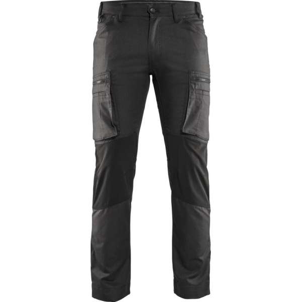 Blaklader Service werkbroek stretch - Donkergrijs/Zwart - C50 Blaklader Service werkbroek stretch - Donkergrijs/Zwart - C50