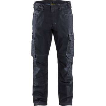 Blaklader Service werkbroek denim stretch - Marineblauw - C52