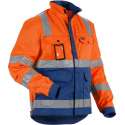 Blåkläder 4023-1804 Jack Ongevoerd High Vis Oranje/Korenblauw maat XL