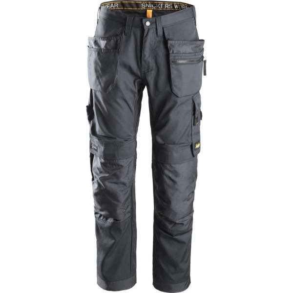 Snickers Workwear AllRoundWork Broek+ HP Staal Grijs 104 62005858104 Snickers Workwear AllRoundWork Broek+ HP Staal Grijs 104 62005858104