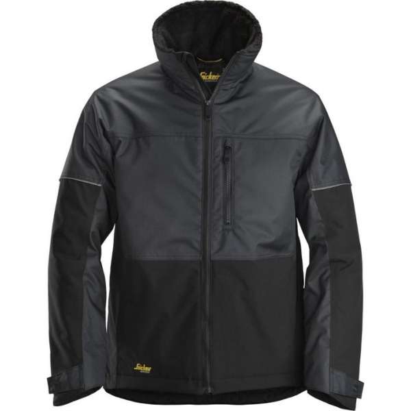 Snickers Workwear Snickers 1148 Winter Werkjas AllroundWork Staalgrijs/Zwart Snickers Workwear Snickers 1148 Winter Werkjas AllroundWork Staalgrijs/Zwart