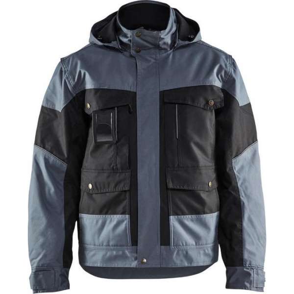 Blåkläder 4886-1977 Winterjas Zwart/Grijs maat XXXL Blåkläder 4886-1977 Winterjas Zwart/Grijs maat XXXL