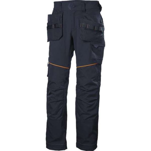 Helly Hansen Chelsea Evolution werkbroek + smartpocket - Marine | Oranje - 52 Helly Hansen Chelsea Evolution werkbroek + smartpocket - Marine | Oranje - 52