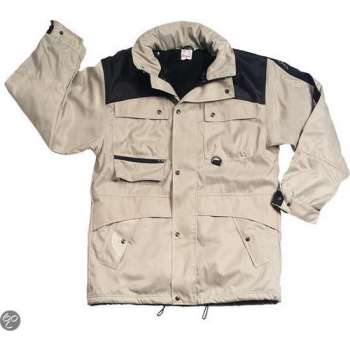 HaVeP Parka 4199 | Construction Line | Zand / Zwart  | XXL