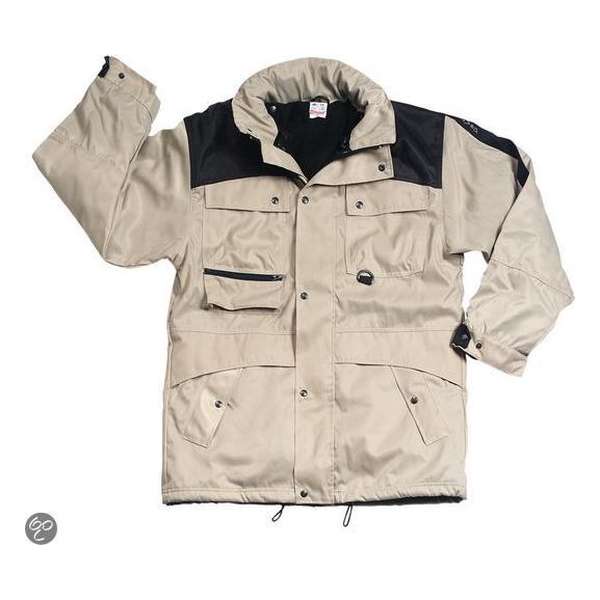 HaVeP Parka 4199 | Construction Line | Zand / Zwart  | XXL