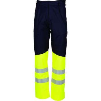 Havep Werkbroek Multi Protector ZM 80008 - Dark Navy/Fluo Geel - 46