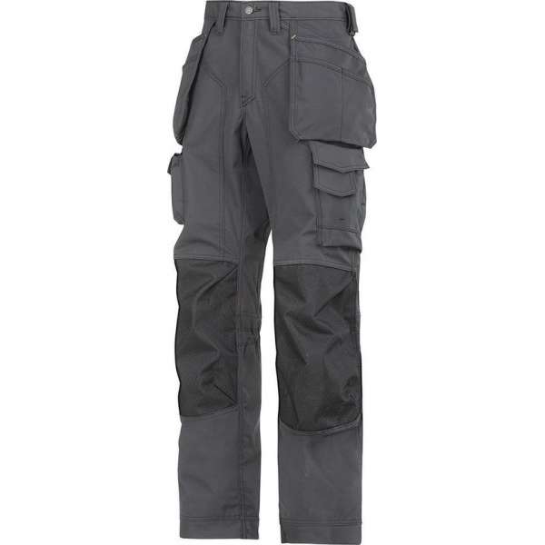 Snickers Rip-stop vloerleggersbroek staalgrijs/ zwart maat 58 Snickers Rip-stop vloerleggersbroek staalgrijs/ zwart maat 58