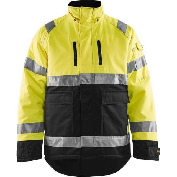 Blåkläder 4828-1900 Winterjas High Vis Geel/Zwart maat XXL Blåkläder 4828-1900 Winterjas High Vis Geel/Zwart maat XXL