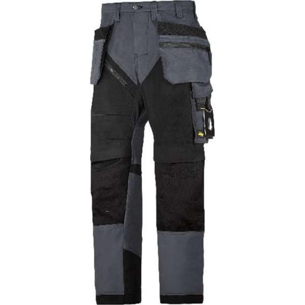Snickers Ruffwork werkbroek 6202-5804 SteelGrey/Black mt.44 Snickers Ruffwork werkbroek 6202-5804 SteelGrey/Black mt.44