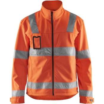Blåkläder 4838-2535 Jack Softshell High Vis Oranje maat 4XL
