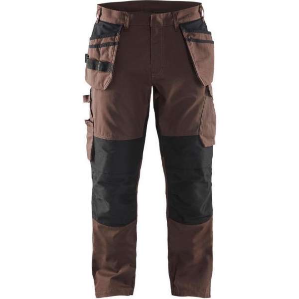 Blaklader Service Werkbroek stretch 1496-1330 - Mannen - Bruin/Zwart - 60 Blaklader Service Werkbroek stretch 1496-1330 - Mannen - Bruin/Zwart - 60