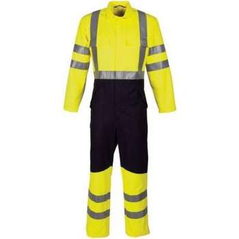 Havep Overall Multi Protector 20001 - Fluo Geel/Dark Navy - 66