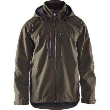 Blåkläder 4890-1977 Lichtgewicht functionele jas Groen/Zwart maat 4XL