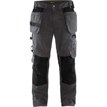 Blaklader Werkbroek met spijkerzakken - Donkergrijs/Zwart - D108