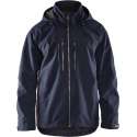 Blåkläder 4890-1977 Lichtgewicht functionele jas Donker marineblauw/Zwart maat XXXL