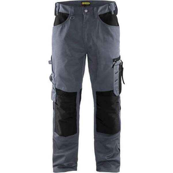 Blaklader Werkbroek 1556 grijs/zwart - maat D84 Blaklader Werkbroek 1556 grijs/zwart - maat D84