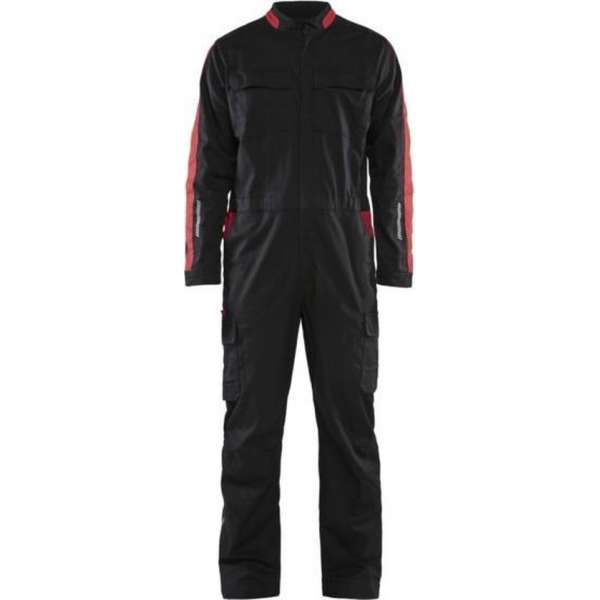 Blaklader Industrie overall stretch - Zwart/Rood - C50 Blaklader Industrie overall stretch - Zwart/Rood - C50