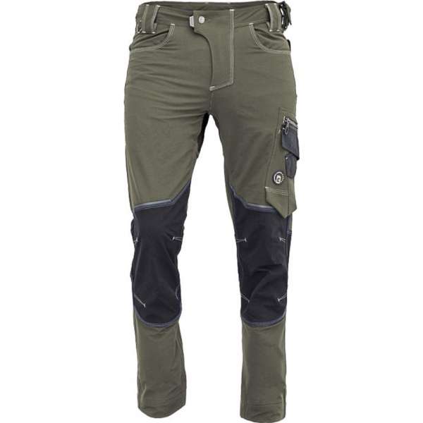 Neurum performance werkbroek dark olive maat 62 Neurum performance werkbroek dark olive maat 62