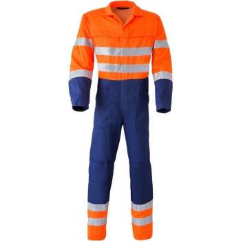 Havep Overall ISO 20471 2415 - Marine/Fluo Oranje - 60