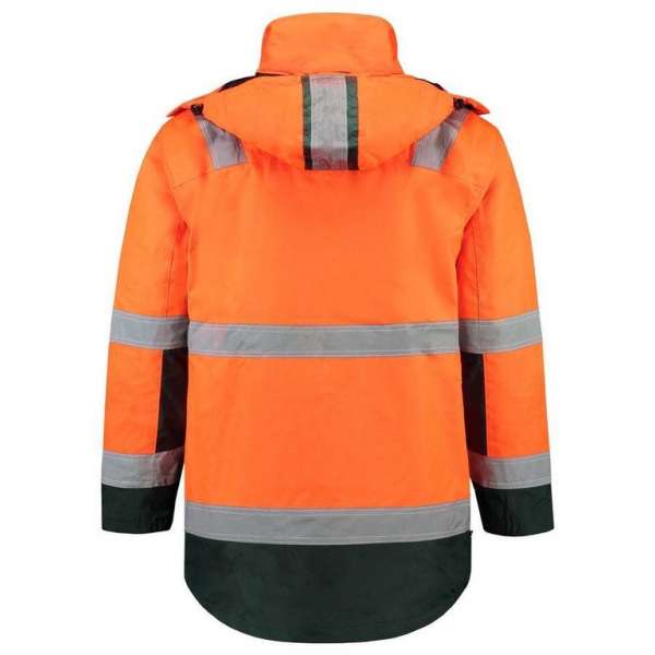 Tricorp Parka EN471 Bi-color - Workwear - 403004 - Fluor Oranje-Groen - maat 5XL