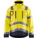 Blåkläder 4837-1977 Jack Ongevoerd High Vis Geel/Marineblauw maat 5XL