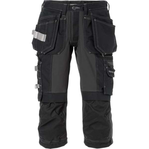 Fristads werkbroek 12657 3 kwart zwart Fristads werkbroek 12657 3 kwart zwart
