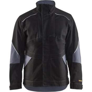 Blåkläder 4061-1516 Vlamvertragend jack Zwart/Grijs maat 4XL