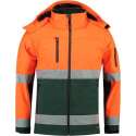 Tricorp Soft Shell jack EN471 Bi-color - Workwear - 403007 - Fluor Oranje-Groen - maat 5XL